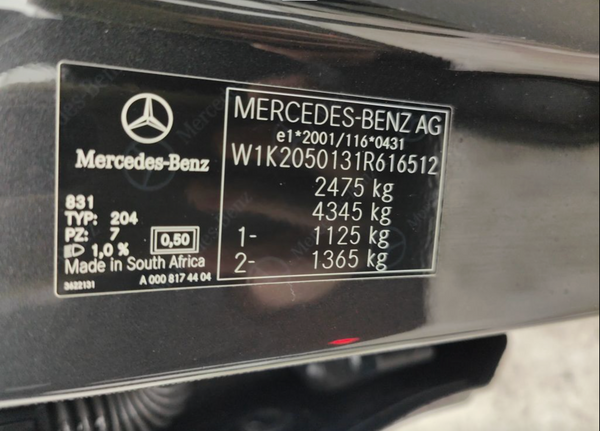 Mercedes C300de 2020