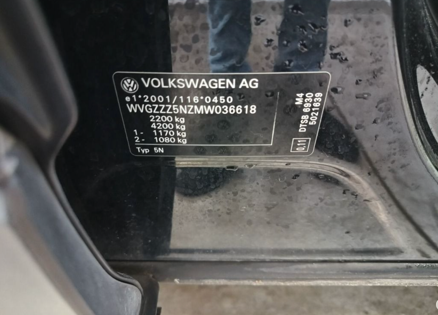 Volkswagen Tiguan 2.0 TDI