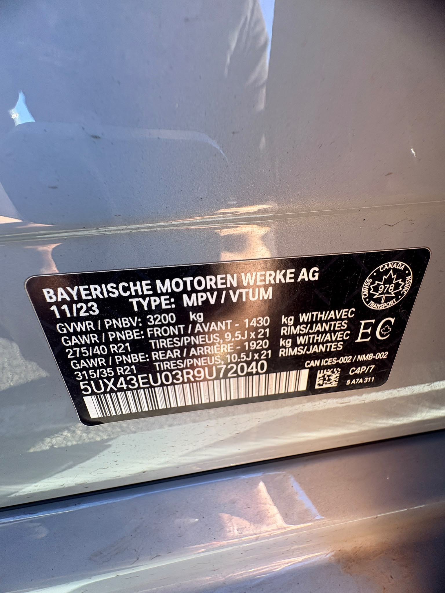 BMW X5 50E